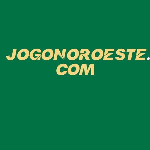 Logo da JOGONOROESTE